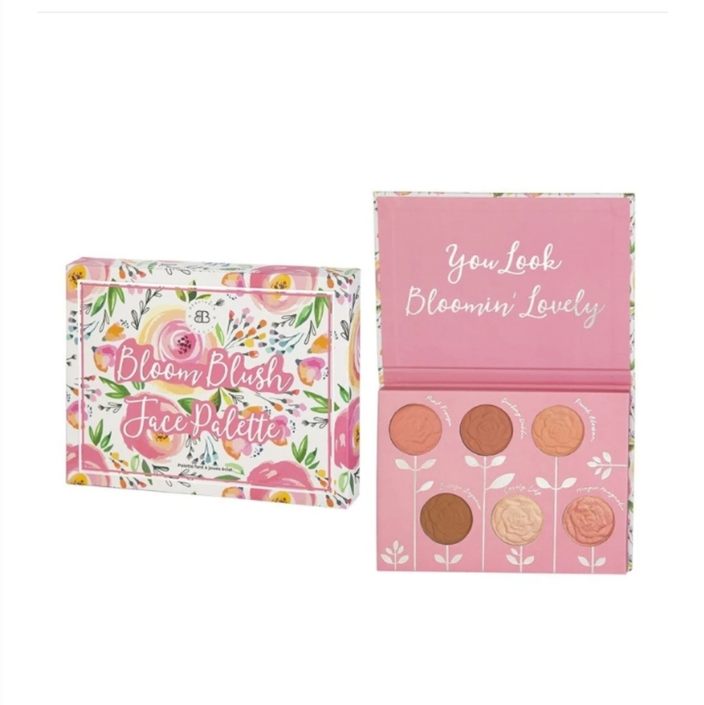 NWT Beautiq "Bloom Blush" Face Palette